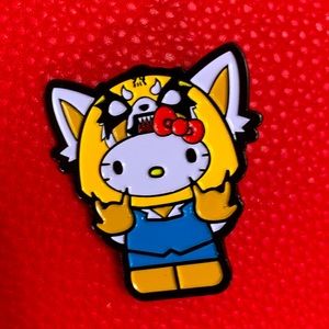 Aggretsuko Pin